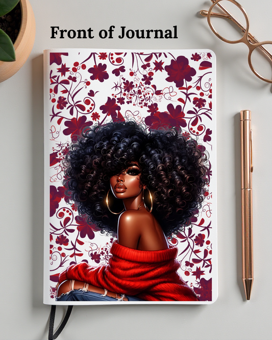 UV DTF Planner Cover Decal- (Set) Over shoulder & Sassy Babe