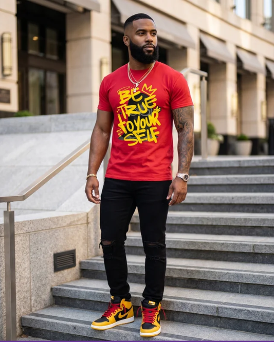 Be True To Yourself- Matte Clear Film Screen Print Transfer