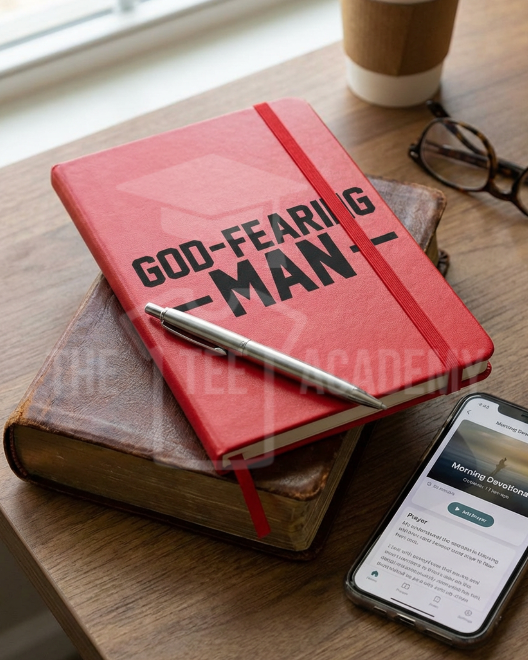 God Fearing Man- UV DTF Planner Cover Decal
