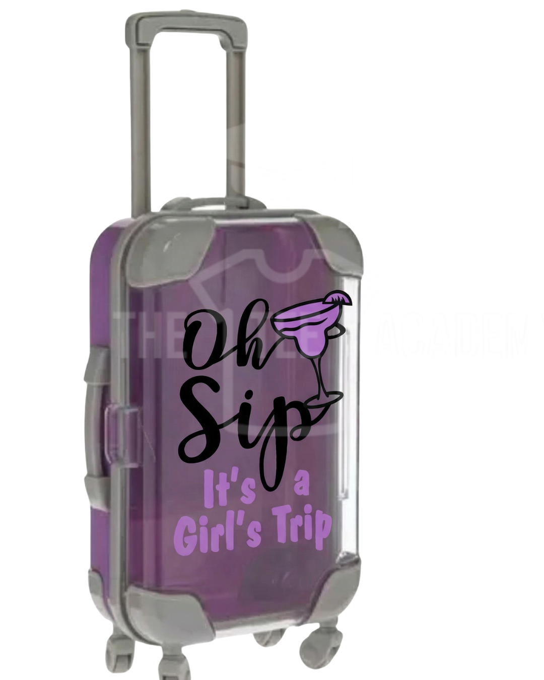 UV DTF Cup Decal - Oh Sip It's A Girl's Trip