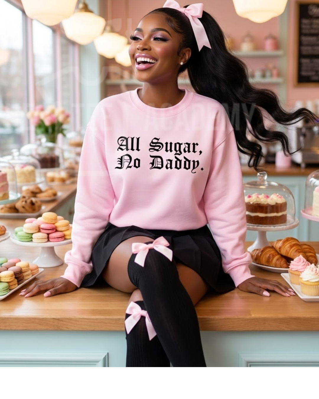 All Sugar, No Daddy-Screen Print Transfer