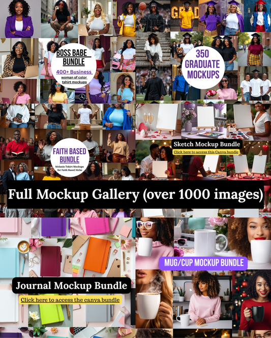 Full Mockup Gallery (over 1000 images)