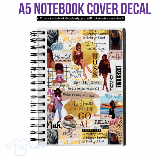 (PRE ORDER) UV DTF Planner Cover Decal - Magazine Cutouts