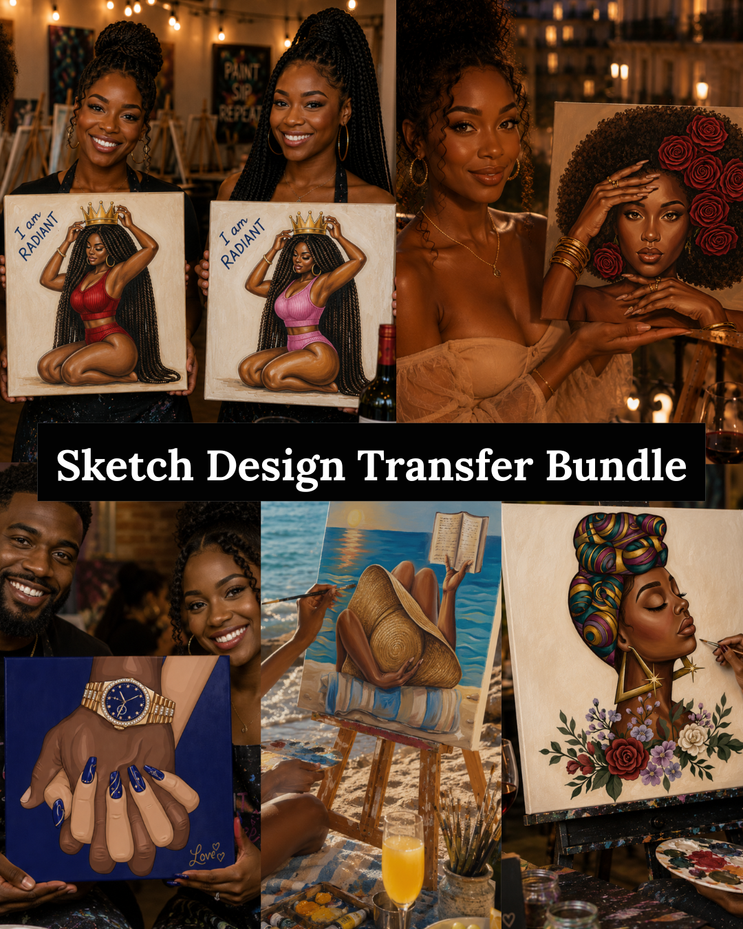 (Pre Order) Sketch Transfer Design Bundle