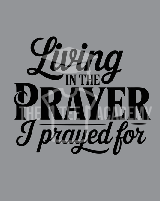 PNG File- Living In The Prayer