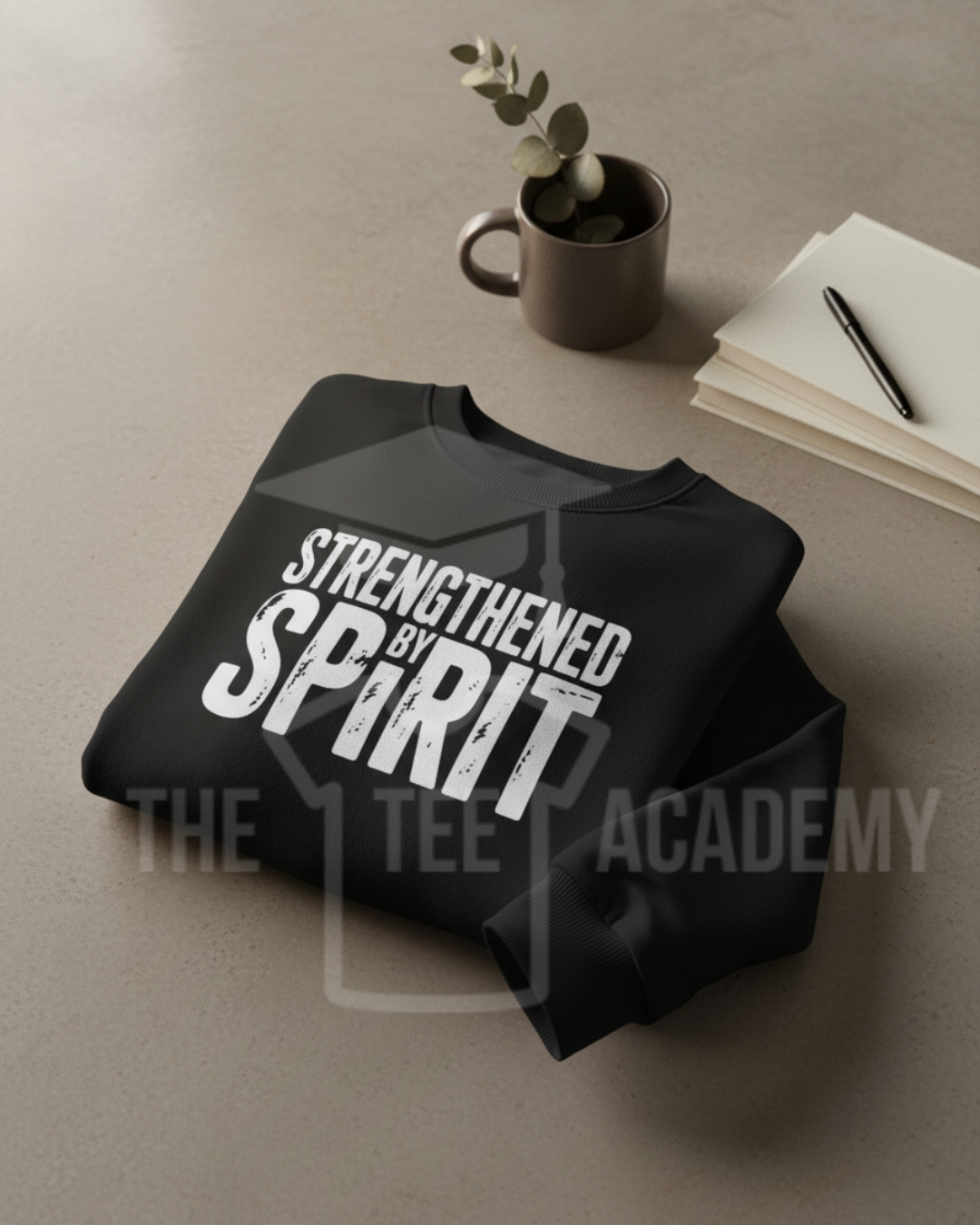 Strengthened By Spirit- Screen Print Transfer