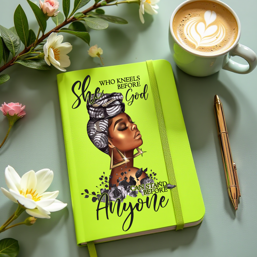 (Pre Order) UV DTF Planner Cover Decal-She Know Kneels