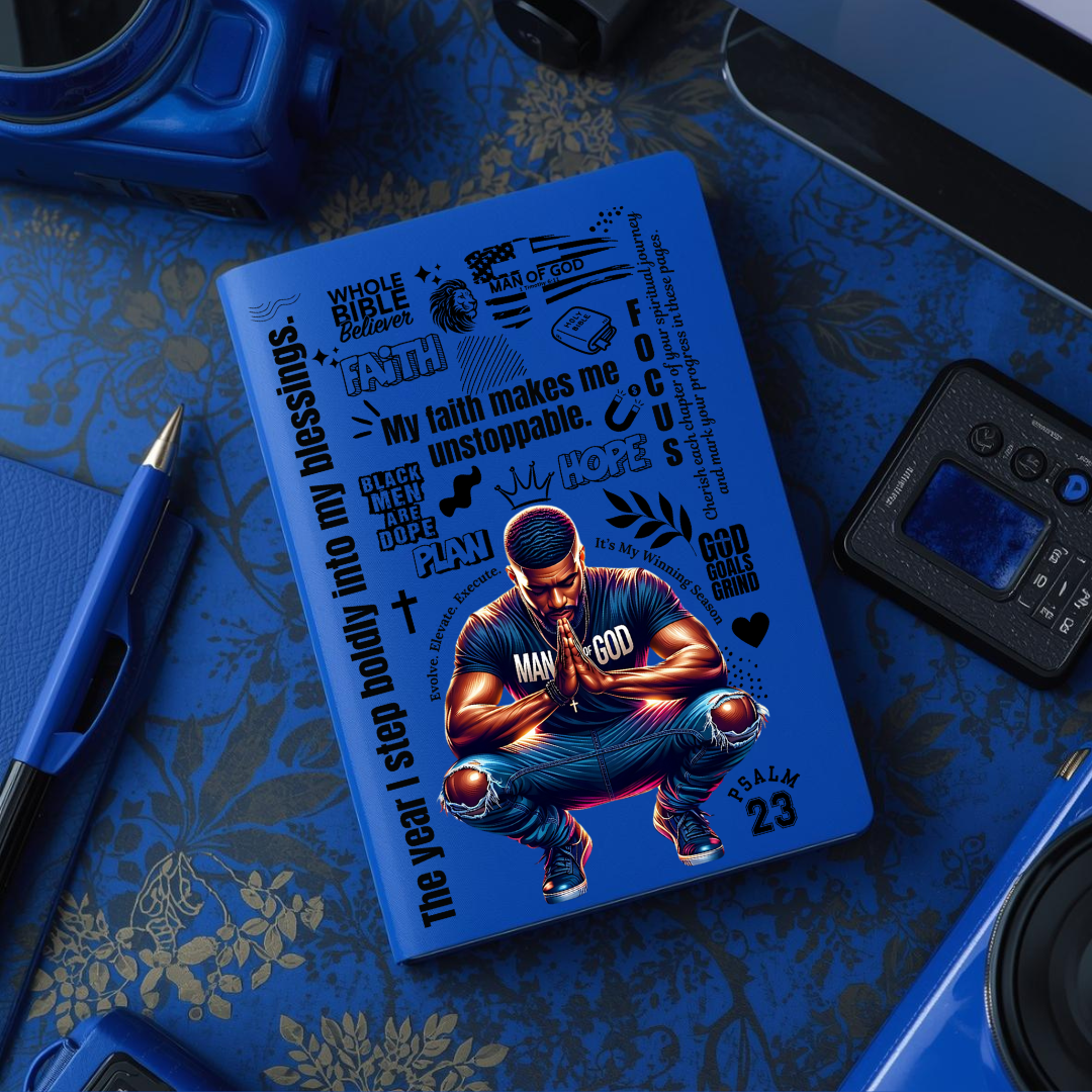 (Pre Order) UV DTF Planner Cover Decal- Stepping Into My Blessing